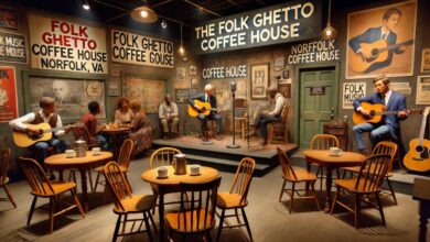 Photo of Folk Ghetto Coffee House Norfolk VA 1966: History, Music, and Memories