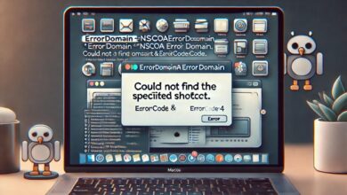 Photo of Fixing the “errordomain=nscocoaerrordomain&errormessage=could not find the specified shortcut.&errorcode=4” Error on macOS and iOS